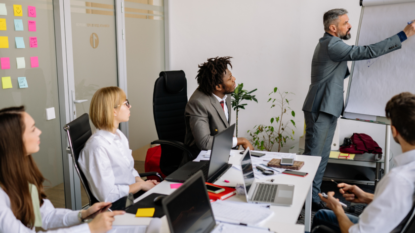 Business owner creating systems to scale a small business