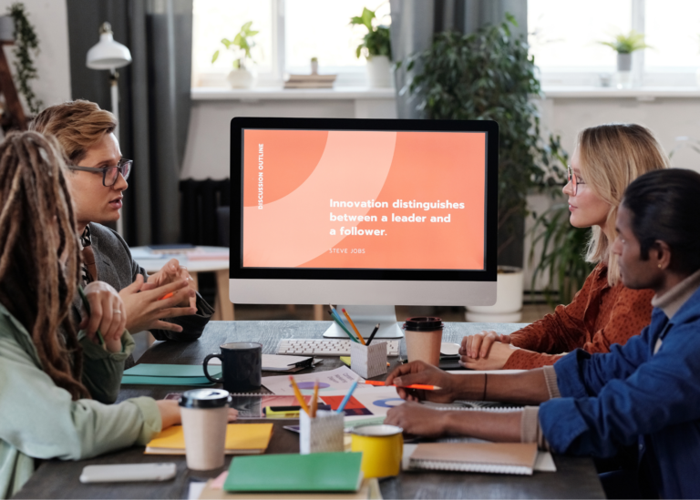 Manager onboarding a new employee using documented business processes in a growing company.