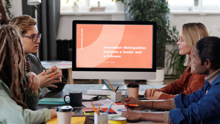 Manager onboarding a new employee using documented business processes in a growing company.